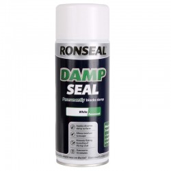 Ronseal Damp Seal Paint White Matt 400ml Aerosol Spray 36959
