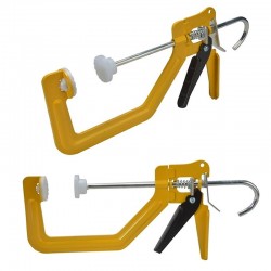 Roughneck One Handed Turbo Ratchet G Clamp 150mm 38-010