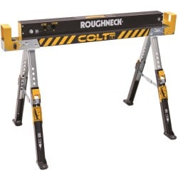 Roughneck Colt ROU35602 Folding Steel Sawhorse Twin Pack 35-602