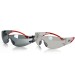 Scan Flexi Safety Glasses Clear Smoked Twin Pack SCAPPEFSTWIN XMS24SPECS