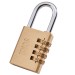 Scan Brass Combination Padlock 38mm x 86mm XMS23PADCOMB