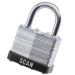 Scan Laminated Steel Padlock 40mm x 66mm Twin Pack XMS23PADLAM