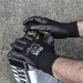 Scan PU Poly Palm Work Gloves 5 Pairs Large SCAGLOPU5