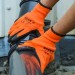 Scan Hi-Vis Latex Thermal Work Gloves Large 5 Pairs SCAGLOKSTH5