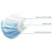 Celebrat 3 Ply Disposable Protective Face Mask Bacterial Filtration 95% 10pk