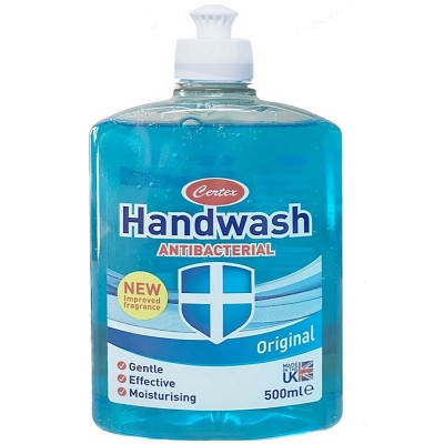 Certex Anti Bacterial Hand Wash Large Liquid Soap Handwash 500ml