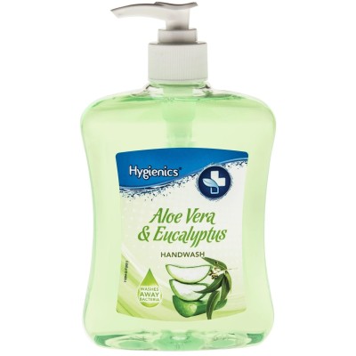 Hygienics Anti Bacterial Hand Wash Aloe Vera Handwash 500ml HY1001