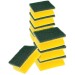 Hand Size Grip DZT052 Cleaning Sponge Scourers 8 Pack TN328