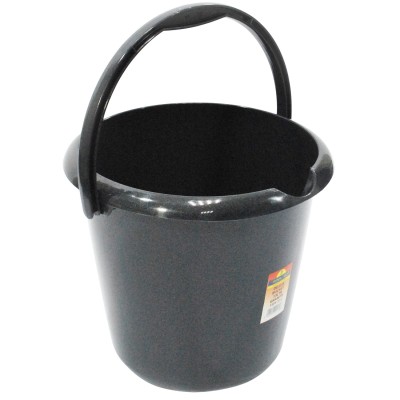 TML Quality Graphite Grey Household Bucket 13 Litre THW22-G
