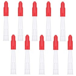 Screw Top Resealable Standard Silicone Sealant Nozzles 10pk