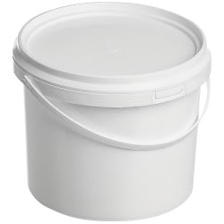 Plastic Paint Kettle Multi Use Bucket 1.5 Litre Container including Lid 