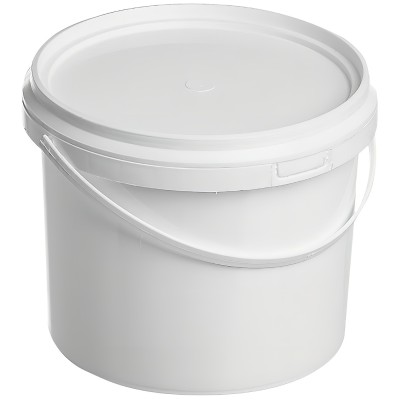 Plastic Paint Kettle Multi Use Bucket 1.5 Litre Container including Lid 