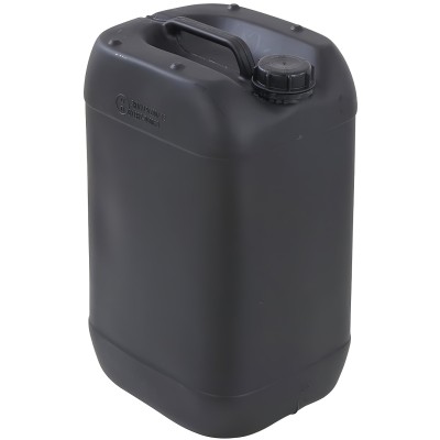 25 Litre Plastic Water Storage Container Drum Black Can Liquid