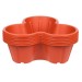 Strawberry and Flower Stackable Planter Plant Pots Terracotta THW87-T