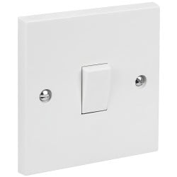 Selectric Electrical Light Switch 10 amp 1 Gang 2 Way LG201-2