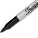 Sharpie Black Fine Permanent Marker Pen Multi Surface Twin Pack