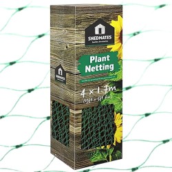 Shedmates Garden Plant Pea Bean Netting Green 4m x 1.7m GSNETT3