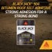 Sika Everbuild Black Jack 904 Roof Felt and Chipping Adhesive 1 litre - 90401