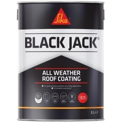 Sika Everbuild 905 Black Jack All Weather Roof Coating 5 Litre - 90505