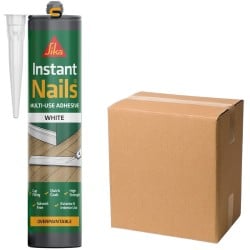 Sika Instant Nails Solvent Free Adhesive C3 Box of 25 Sika Instant Nails Solvent Free Adhesive C3 Box of 25
