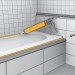 Sika Sanisil Sanitary Bathroom Kitchen Sealant White 737763 SKSANSILWE