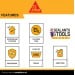 Sika 1 Waterproofer Water Proofing Admixture 5 Litre 114448 SK1WAT5