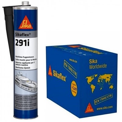 Sikaflex 291 i Sika Marine Sealant and Adhesive BLACK - Box of 12