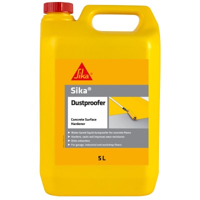 Sika Dustproofer and Concrete Hardener 5 Litre SKDUST5