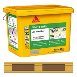Sika Fastfix Jointing Pointing Compound Dark Buff - 48 Tub Pallet Deal