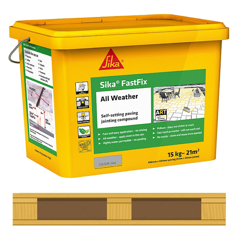 Sika Fastfix Jointing Pointing Compound Buff 48 Tub Pallet Deal