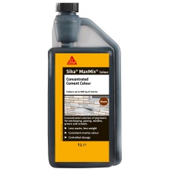 Sika Maxmix Mortar Cement Colouring Brown 1 Litre SKMAXMCOLBN1