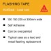 Sika Multiseal Sealing Flashing Tape 225mm x 10m 446884 SKMULTI225