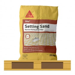 Sika Setting Sand Narrow Joint Filler Buff 40 Bag Pallet Deal