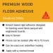 Sika SikaBond 5500 s Solvent Based Wood Flooring Adhesive 16kg 5500S