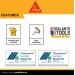 Sika Sikaflex Pro 3 Joint Sealant Concrete Grey Black 600ml Purform PRO3