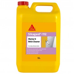 Sika Sikagard 112 Mortar Concrete Cement Stain Remover and Brick Cleaner 5 Litre