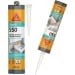 Sika Everbuild Tecnic Sikasil S50 Mid Mod Acetoxy Sanitary Sealant Box of 25