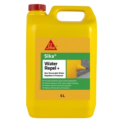 Sika Water Repel + Concrete Masonry Water Repellent Protector 5 Litre SKWATREP5