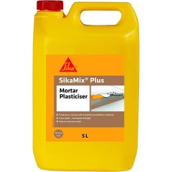 Sika Mix SikaMix Plus Mortar Admix Plasticiser 5 Litre Admixture 445021