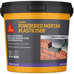 Sika Mix Sikamix PMP Powdered Mortar Plasticiser 250 Sachets 165860 SKMIXPMP