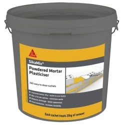 Sika Mix Sikamix Powdered Mortar Plasticiser 250 Sachets 165860 SKMIXPMP