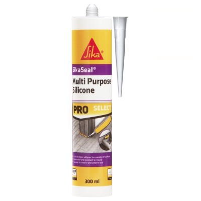 Sika Sikaseal Multi Purpose Pro 140 Silicone Sealant - White Int Ext SKSEALMPWE