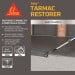 Sika Tarmac Driveway Restorer Paint 5 Litre - Black 879951 TARR5