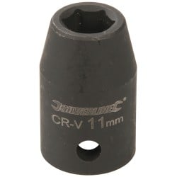 Silverline Impact Socket 1/2 inch Drive 6pt Metric 11mm 941406