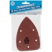 Silverline Detail Palm Sander Sanding Sheets 140mm 240 Grit 196588