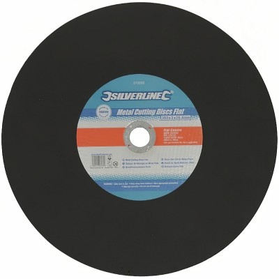 Silverline Metal Cutting Chop Saw Discs 350mm 3mm 25.4mm 273202