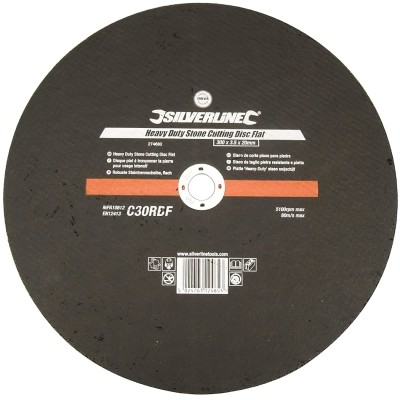 Silverline HD Stone Cutting Saw Discs 12 Inch 300mm 274680