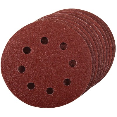Silverline Random Orbit Sander Sanding Pad Discs 150mm 40 Grit 301191