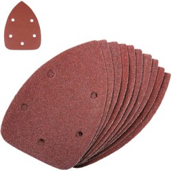 Silverline Detail Palm Sander Sanding Sheets 140mm Mixed Grit 336046