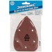Silverline Detail Palm Sander Sanding Sheets 140mm 80Grit 457035